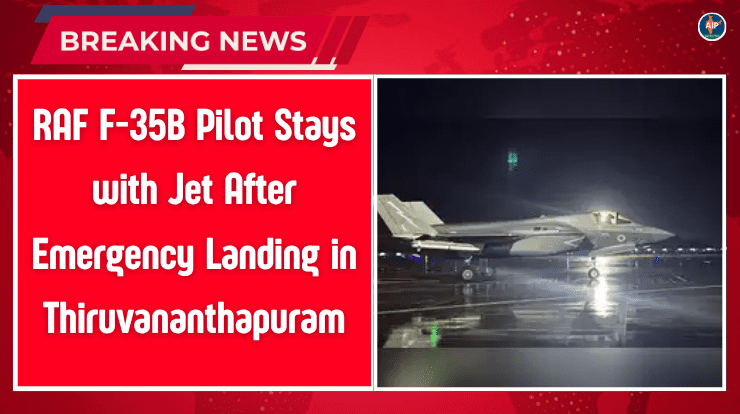 F-35B Pilot Stays with Jet After Emergency Landing