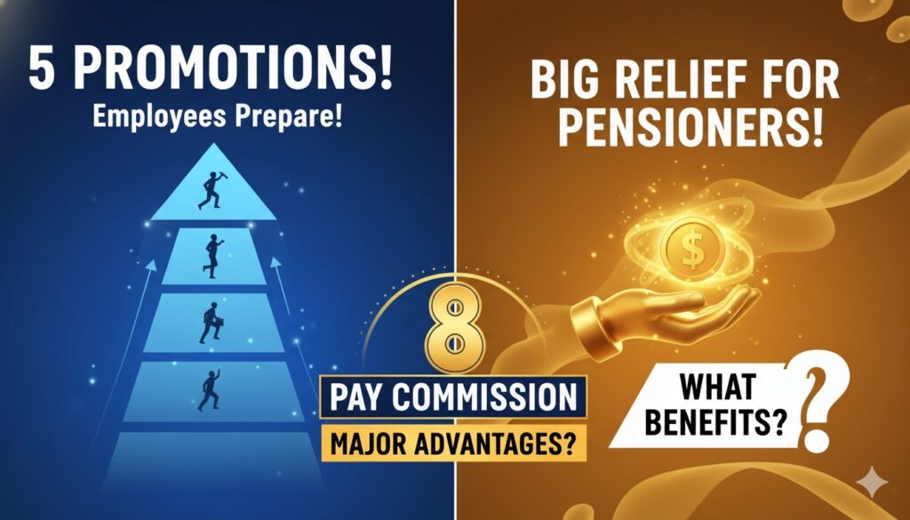 8वें वेतन आयोग की मांगों को लेकर केंद्रीय कर्मचारी संगठनों की बैठक, प्रमोशन और पेंशन राहत पर फोकस