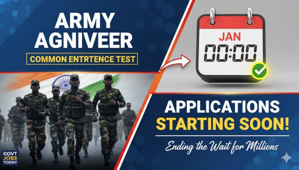 भारतीय सेना अग्निवीर भर्ती 2026 के लिए आवेदन शुरू, युवा सैनिकों की भर्ती प्रक्रिया