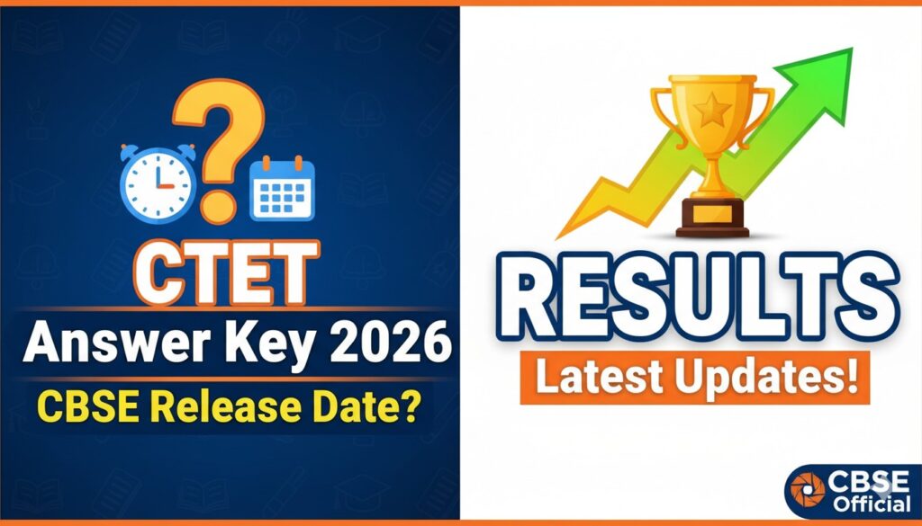 CBSE CTET Answer Key 2026 provisional release update with official website ctet.nic.in and exam details
