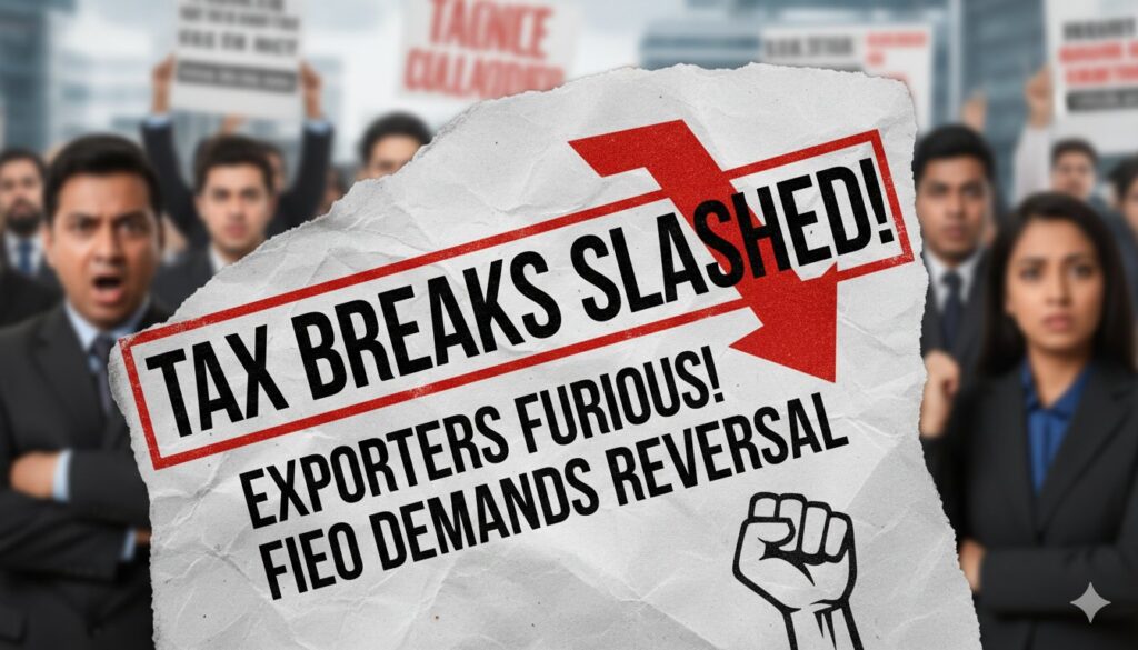 यूरोपीय संघ का भारत के निर्यात पर टैक्स छूट खत्म करने का फैसला, निर्यातक और FIEO भड़के