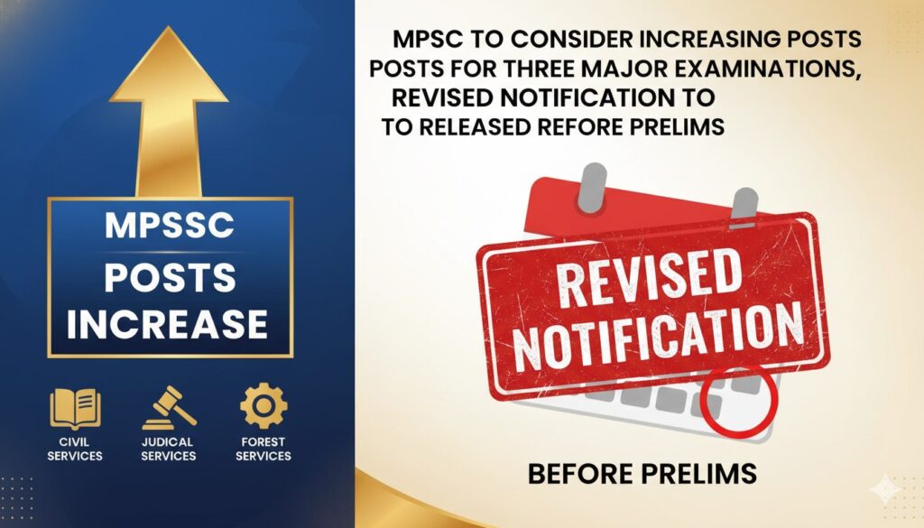 MPPSC building with notification board displaying exam updates