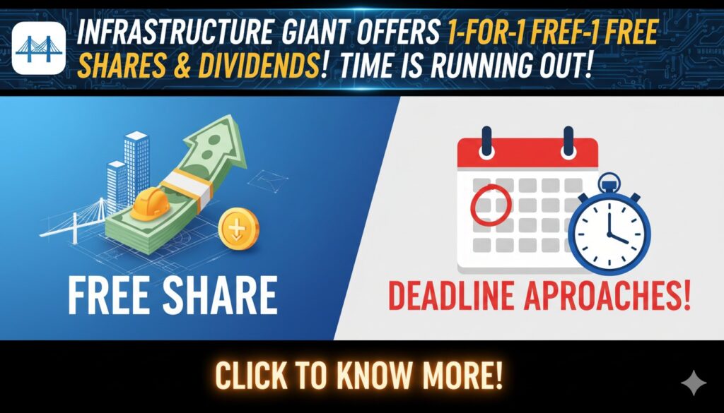 Alt Text for featured image : IRB Infrastructure Developers bonus share and dividend announcement 2026