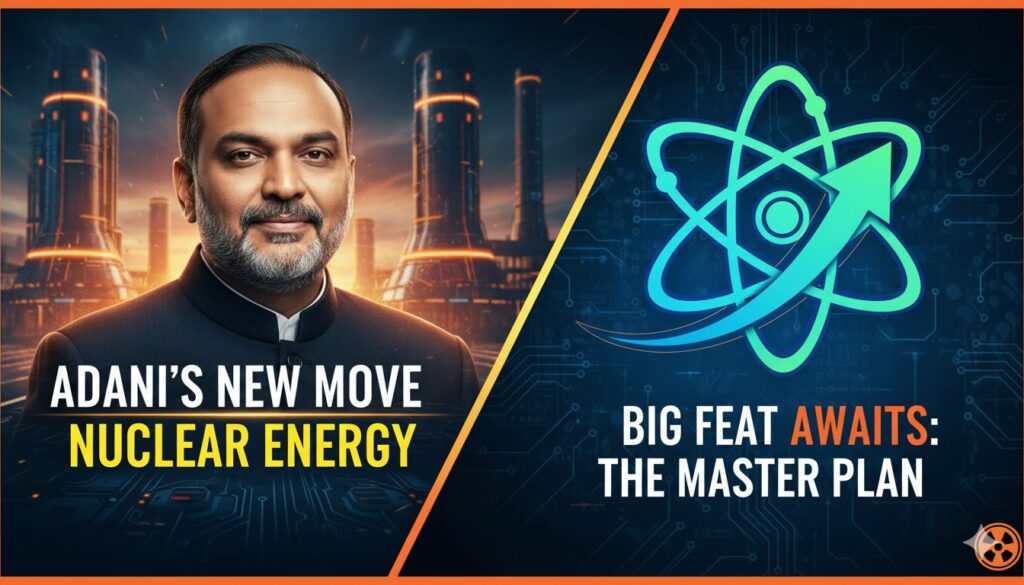 गौतम अडाणी और अदाणी ग्रुप का परमाणु ऊर्जा क्षेत्र में प्रवेश, न्यूक्लियर पावर प्लांट और SMR का ग्राफिक प्रतिनिधित्व
