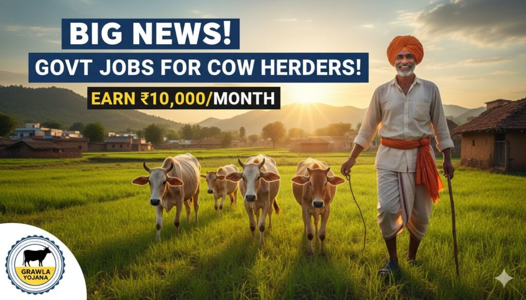 राजस्थान में गांव ग्वाला योजना के तहत ग्वाला नियुक्ति के दौरान सम्मान समारोह, गाय चराने वालों को 10 हजार रुपये मासिक वेतन