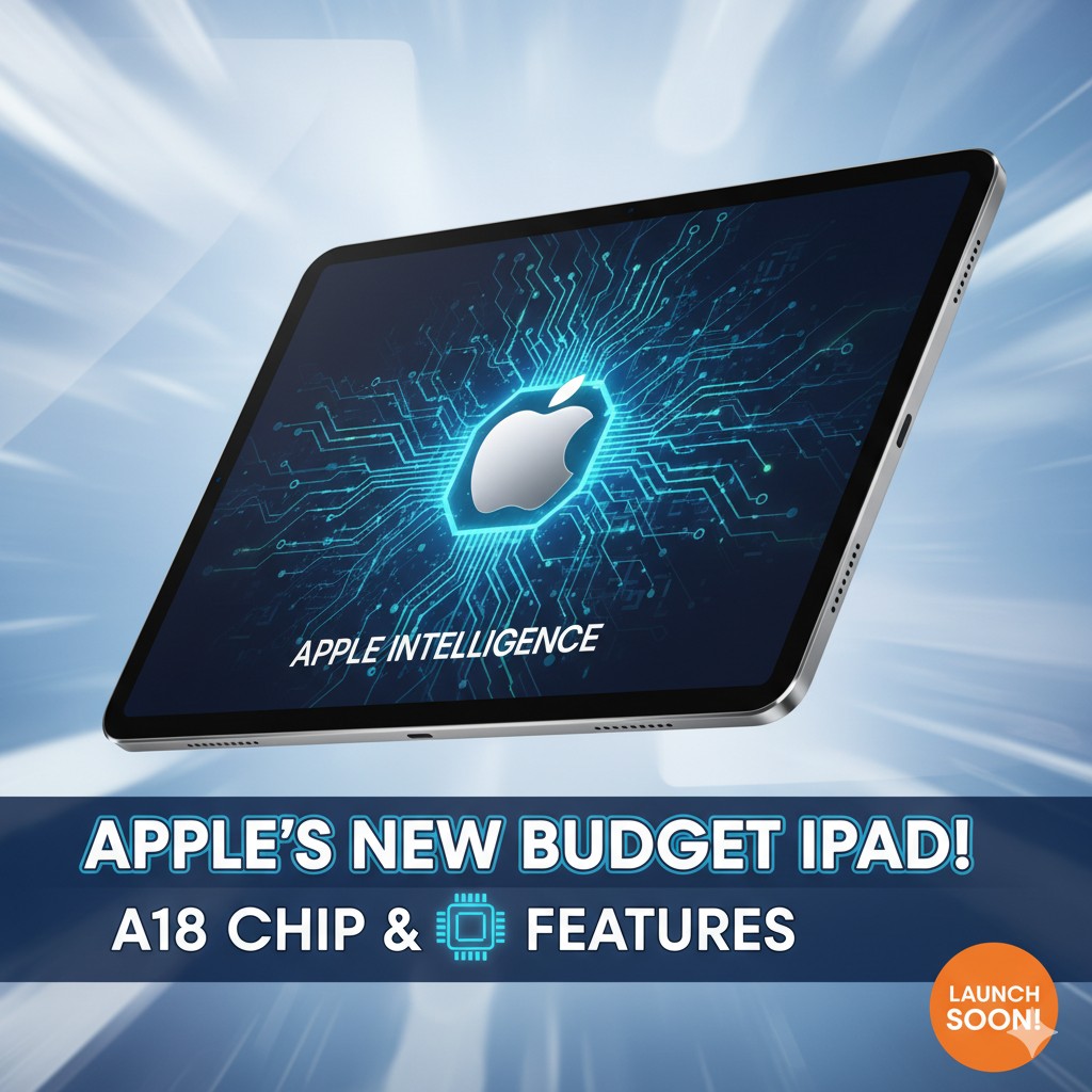 Apple का नया अफोर्डेबल iPad A18 चिप और Apple Intelligence फीचर्स के साथ