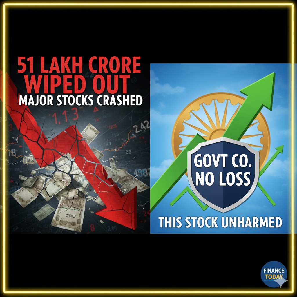 भारतीय शेयर बाजार क्रैश के बीच POWERGRID का स्टॉक स्थिर, सेंसेक्स-निफ्टी में भारी गिरावट