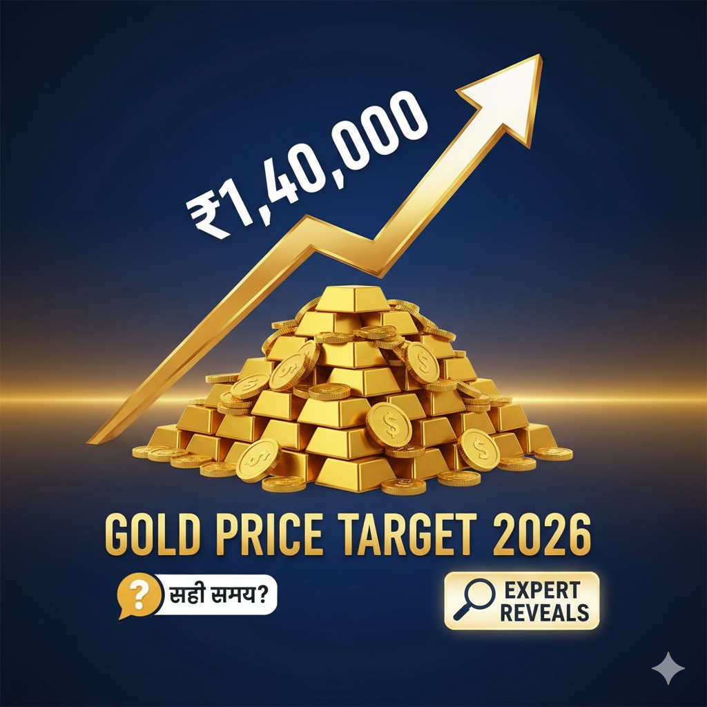 2026 में सोने की कीमत 1,40,000 रुपये प्रति 10 ग्राम तक पहुंचने की संभावना, एक्सपर्ट भविष्यवाणी